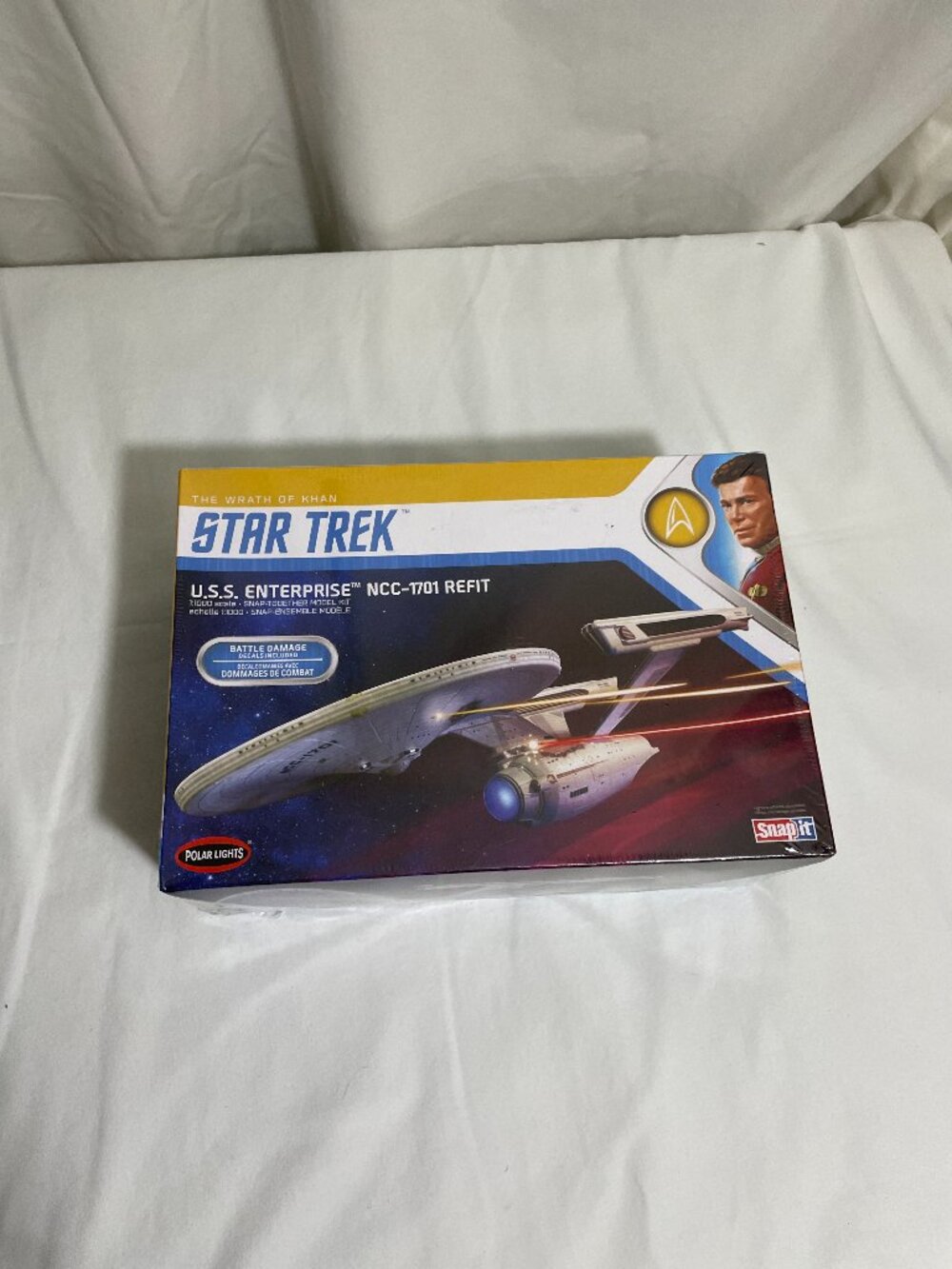 Polar Lights Star Trek USS Enterprise NCC-1701 Refit 1:1000 Model Kit Unopened